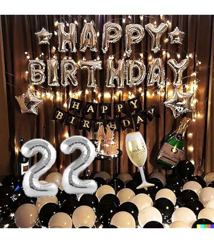 Amazon.co.jp: 2歳 誕生日飾り付け セット 数字2 ブルー スター 風船